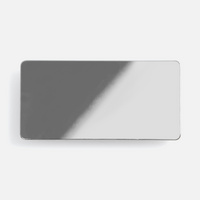 Значок Sanga Matto, серебристый глянцевый