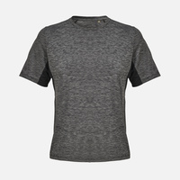 Футболка спортивная унисекс Storm, черный меланж