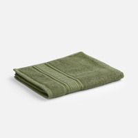 Полотенце махровое Terrychic, среднее, зеленое