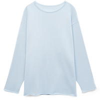 Лонгслив унисекс Siluetti Fuori, светло-голубой