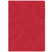 Ежедневник Lable Touch, недатированный, красный