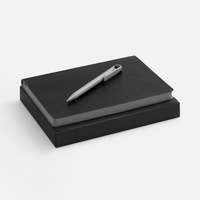 Набор Doppio, черный с серым