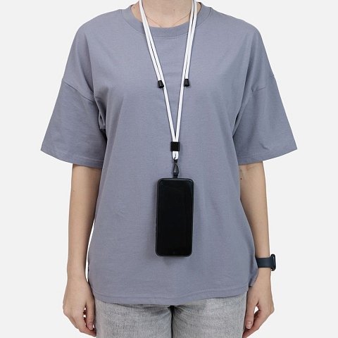 Шнурок для телефона TrendHand, белый - рис 6.