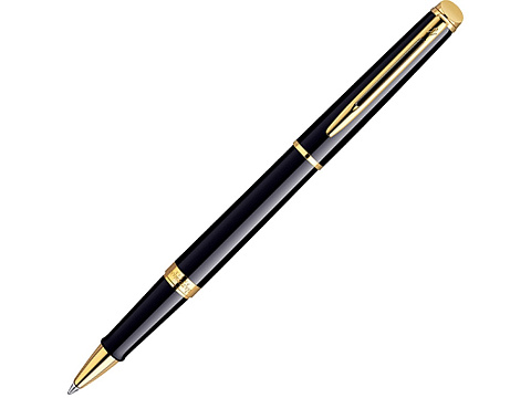 Ручка роллер Waterman Hemisphere, цвет: Mars Black/GT, стержень: Fblk