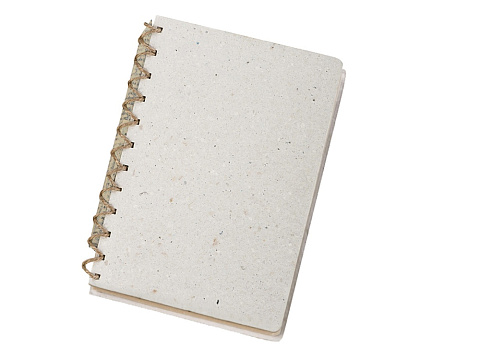 Живой блокнот А5 с бумажным карандашом и семенами цветов микс, белый