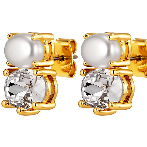 Серьги NERIDA SG CRYSTAL PEARL - рис 4.
