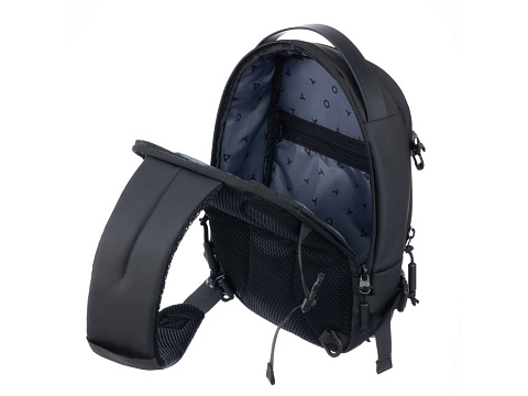 Рюкзак на одно плечо TORBER ЭКСТРИМ, оранжевый/чёрный, 20 х 8 х 31 см, 5л - рис 6.