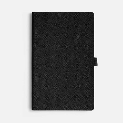 Ежедневник Lungo, недатированный, черный - рис 3.