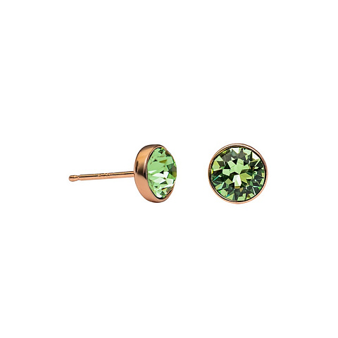 Пусеты Peridot Fiore Luna SWE297 PE RG