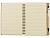 Блокнот Дейзи с ручкой, крафт/черный - миниатюра - рис 5.