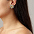 Серьги AUBRA SG GOLDEN Dyrberg Kern 460081 - миниатюра - рис 4.