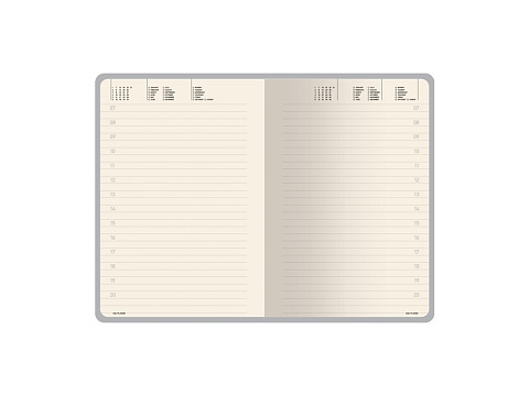 Ежедневник А5 Megapolis Slim flex, черный - рис 11.