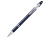 Kish шариковая ручка с серебристой отделкой - Темно - синий (синие чернила) - миниатюра