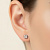 Пусеты Silk Fiore Luna SWE298 S RG - миниатюра - рис 2.