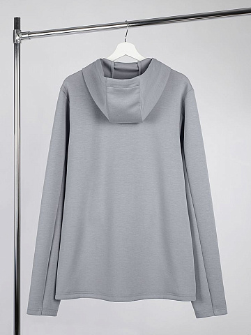 Худи унисекс Begi, серое - рис 3.