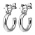 Серьги QUINTE SS CRYSTAL Dyrberg Kern 480078 - миниатюра - рис 4.