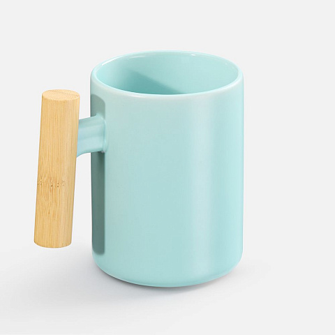 Кружка для сублимационной печати Ecogrami, голубая - рис 3.