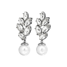 Серьги BALETE SS CRYSTAL_WHITE PEARL Dyrberg Kern 470028