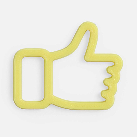 Подвеска Contour, 3D-печать на заказ, лайк - рис 2.