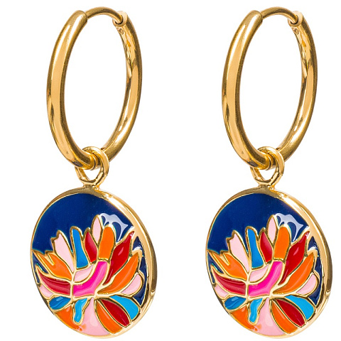 Серьги Fiore Luna AE03599-4 - рис 2.