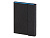 Ежедневник недатированный с магнитным клапаном А5 Venezia, черный - миниатюра
