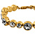 Браслет CALICE SG GREY MIX Dyrberg Kern 450162 - миниатюра - рис 3.