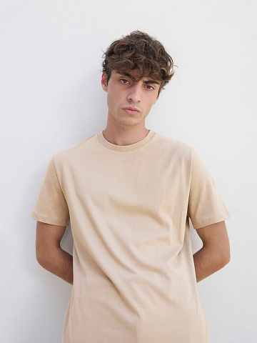 Футболка унисекс Legend, молочно-белая с темно-синим - рис 5.