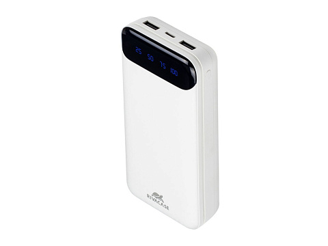 RIVACASE VA2280 (20000mAh) с дисплеем, белый, внешний аккумулятор /24 - рис 2.