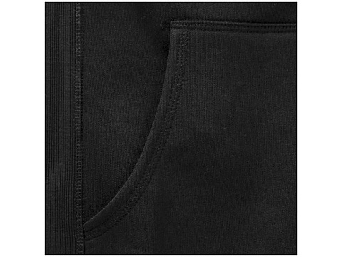 Толстовка Арора мужская с капюшоном, черный - рис 11.