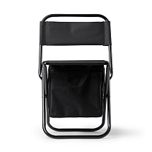 Складной уличный стул из полиэстера KOVAL, черный