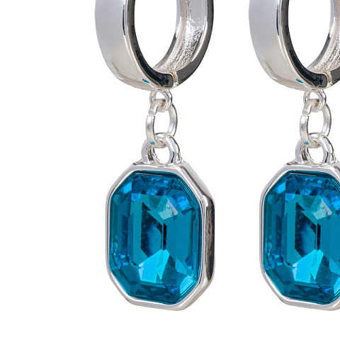 Серьги Aquamarine Fiore Luna *LE6117 S - рис 3.