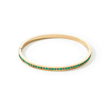 Браслет Dark Green-Gold 19 см Coeur de Lion *0127/37-0549