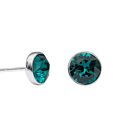 Пусеты Emerald Fiore Luna SWE297 EM S - рис 2.