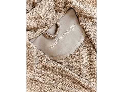 Халат Valerie Concept BRC Beige M - рис 8.