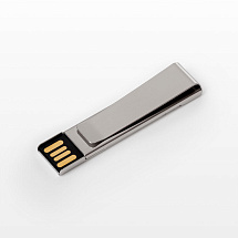 USB-флешка на 32 ГБ,  серебро