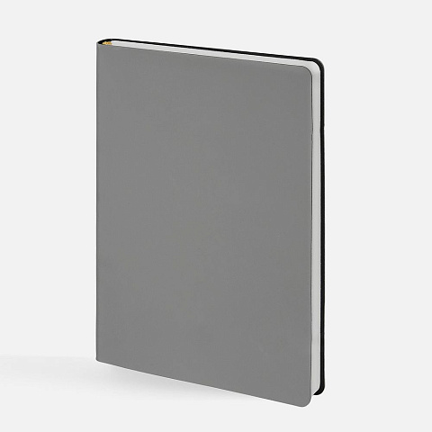 Ежедневник Flex Shall New, недатированный, темно-серый