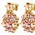 Серьги FREESIA SG ROSE - миниатюра - рис 4.