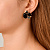 Серьги EMMA SG BLACK Dyrberg Kern 450112 - миниатюра - рис 2.
