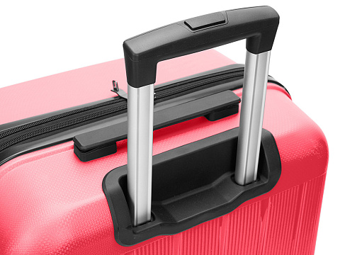 Чемодан TORBER В Отпуск, ярко-розовый, полипропилен, 55 х 36 х 21,5 см, 37 л - рис 4.