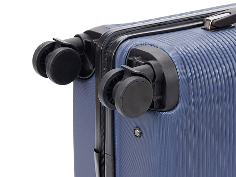 Чемодан TORBER ОНЕГА, синий, ABS-пластик, 59,5 х 39,5 х 24 см, 46 л - рис 11.
