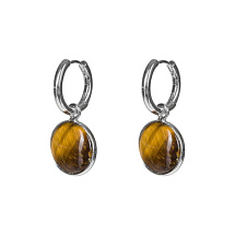 Серьги TIGER EYE Fiore Luna *LE1120 BR/S