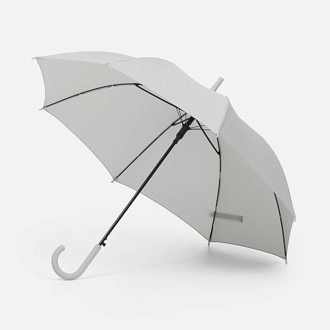 Зонт-трость Jolly Brolly, светло-серый - рис 2.