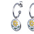 Серьги Fiore Luna AE03790-4 S - миниатюра - рис 2.