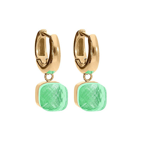 Серьги FIRENZE (G) Peridot Qudo 107001/20-4516