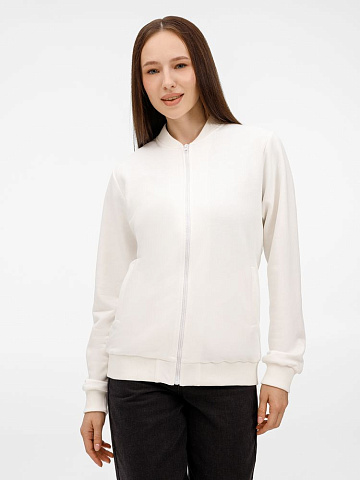 Бомбер унисекс Townie, молочно-белый - рис 9.