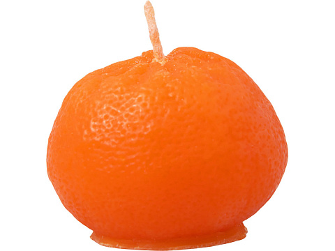 Свеча Мандарин, оранжевый - рис 2.