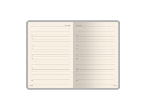 Ежедневник недатированный А5 Verona, синий - рис 8.