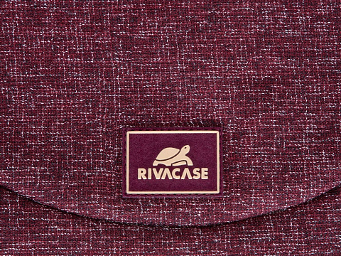 RIVACASE 7921 burgundy red сумка для ноутбука 14" - рис 10.