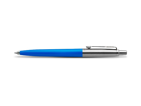 Шариковая ручка Parker Jotter Originals Blue Chrom CT, стержень: M blue в подарочной упаковке - рис 3.