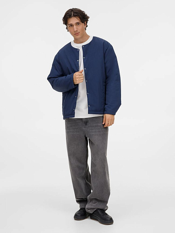 Куртка унисекс Veter, темно-синяя - рис 16.